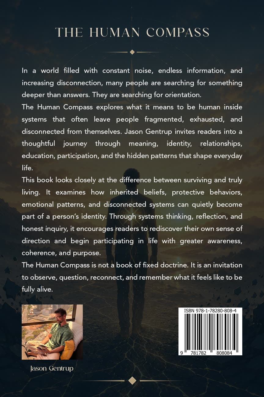 The Human Compass: back cover