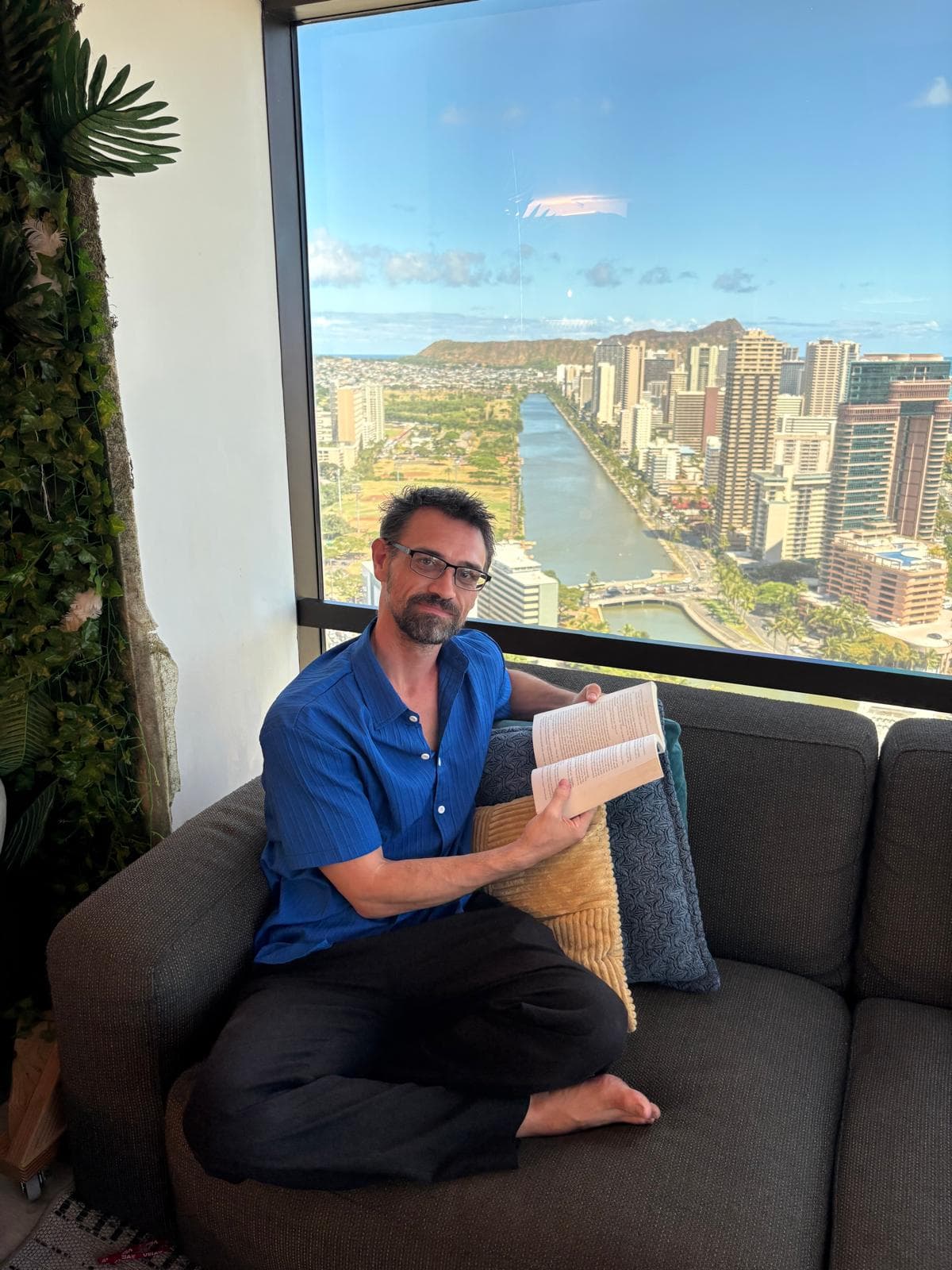 Jason Gentrup, overlooking Waikiki